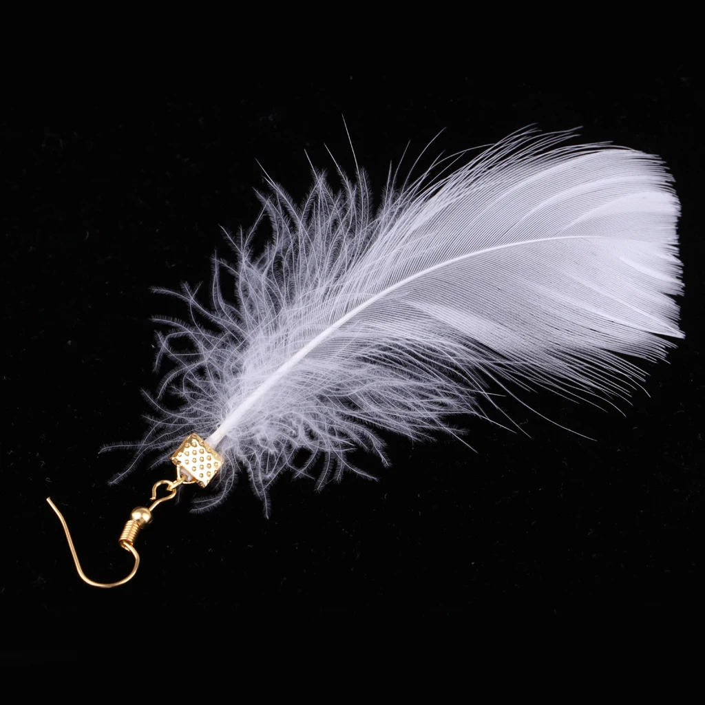1 PCS Beautiful And Light Doll Accessory Feather Earrings For 1/6 BJD Blythe Dolls