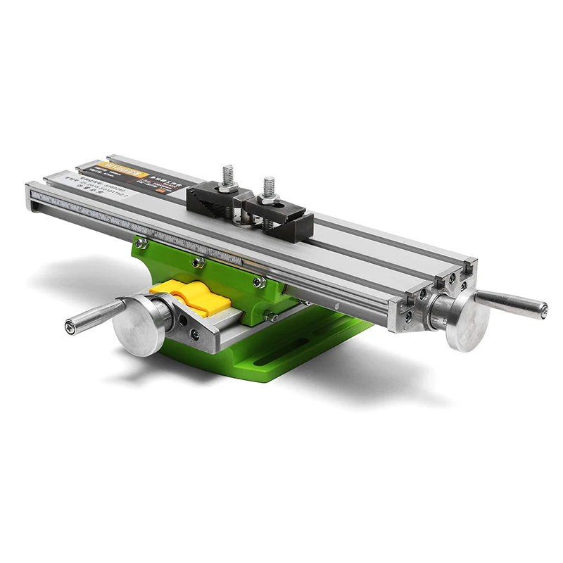 

Multifunction Worktable XY 2 Axis Cross Slide Mini Precision Milling Machine Bench Drill Vise 6330 Fixture
