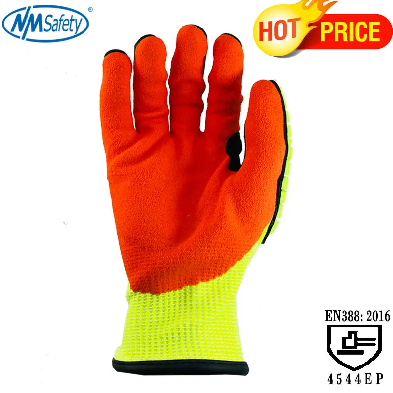 Cut Resistant Gloves NMSafety 100% Anti Vibration New Mechanic gloves Cut-Resistant Safety Hand Work Gloves