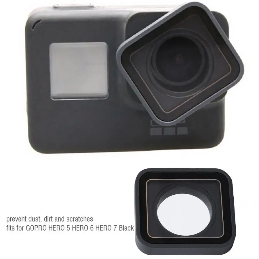 Запасная крышка объектива для Gopro Hero 5 Hero 6 Hero 7 Черная Камера аксессуары для Gopro Hero 5
