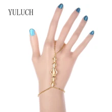 YULUCH Women New Fashion All-match Gold Color Elegant Jewelry Bracelet Valentine’s Day Gifts Party Accessories