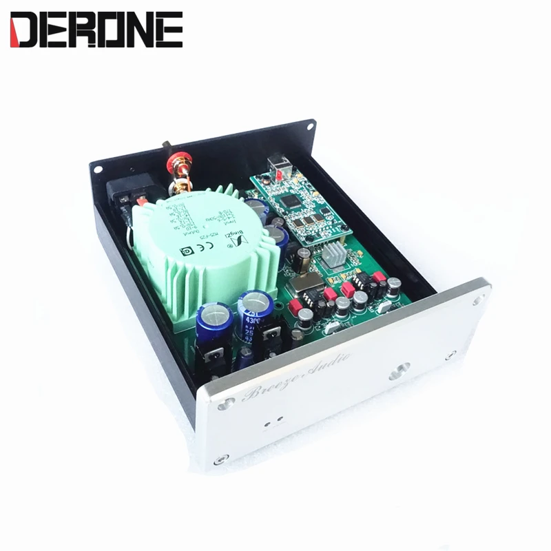 Breeze audio ESS9018 asynchronous USB decoder DAC Support PCM 32BIT 384K DSD 256 smsl sanskrit pro 32bit 384khz dsd no bluetooth 4 0 usb coaxial optial dac asynchronous professional decoder dsd hard solution