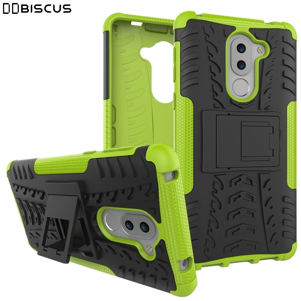 

For Huawei Honor 6X BLN-L21 BLN-L22 BLN-L24 GR5 2017 Mate 9 Lite BLN L21 Case Armor Hybrid tpu Silicone Hard Plastic Stand Cover