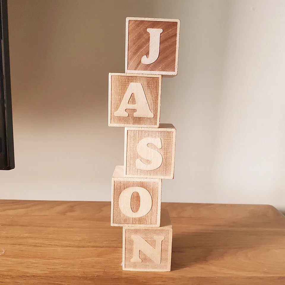 Baby name sign Personalised gift Wooden name Wood letters for nursery