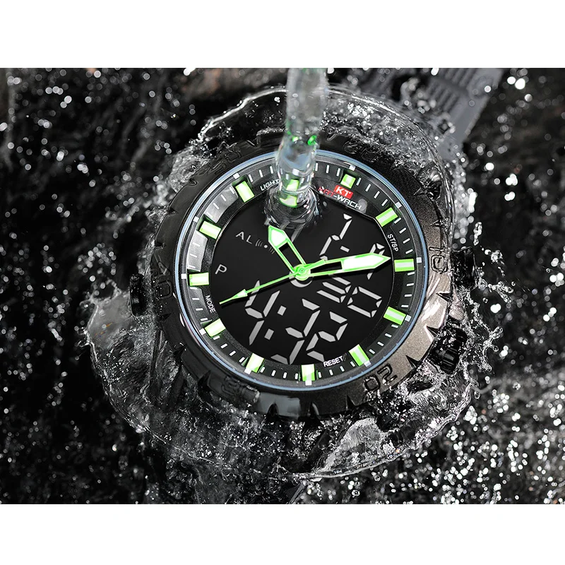 KAT-WACH Luxury Brand Mens Sports Watches waterproof Digital LED Military Watch Men Fashion Electro