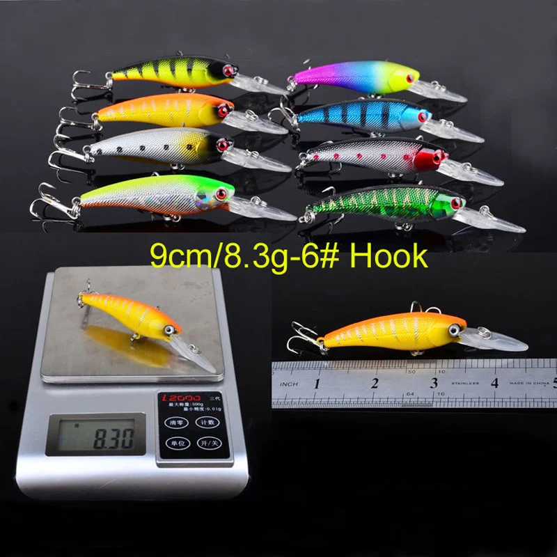 Isca de Pesca Poetryyi Wobbler Caber Kosadaka yo Zuri Enfrentar Crankbait Peche Minnow Jerkbait Artificial Pique Peixe Isca 30 20 Pçs 6 Iscas artificiais
