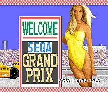 Игральная карта Grand prix 16 bit MD для игровой консоли Sega megadrive Genesis