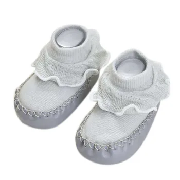

Baby Boys Girls Infant Spring Autumn Cotton Socks Warm Anti Slip Floor Socks Leg Warmer