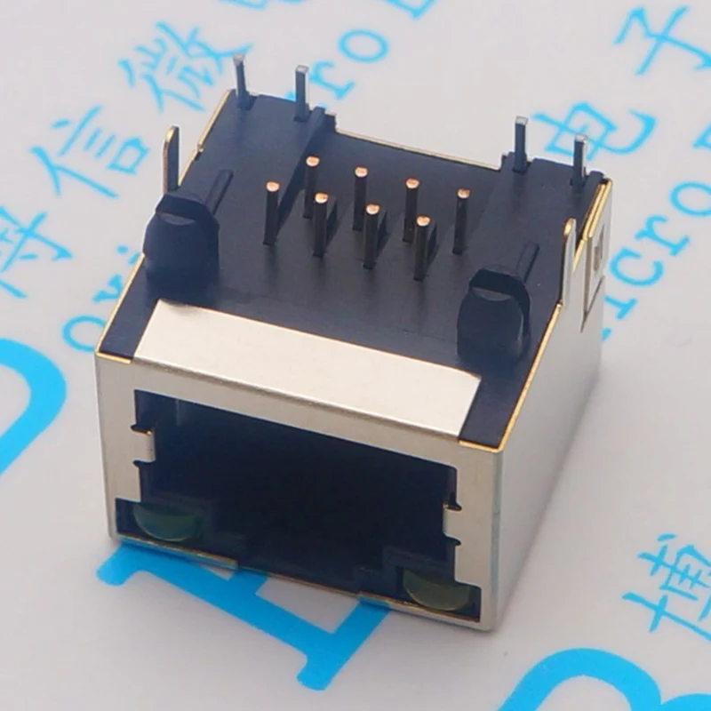 

All copper RJ45 socket with light 56 with light socket network socket 8P8C with shielded socket