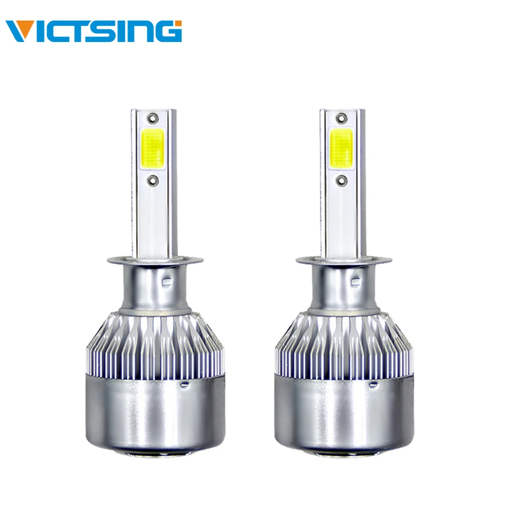 VicTsing Car H1 LED Headlight Lights Bulbs Auto Headlights 12V Led Light 4000LM Replacement Accessories Parts | Автомобили и