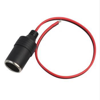 

DC 12V 10A Car Cigarette Lighter Charger Cable Female Socket Plug High Quality Connector Adapter Car Cigarette Cable Accessories