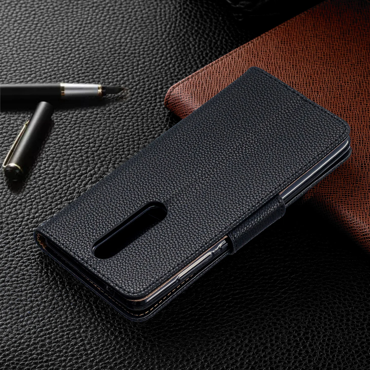 Wallet Phone Case for Nokia 5.1 3.1 2.1 PU Leather Folio Flip Cover Stand Magetic Closure with Card Holder