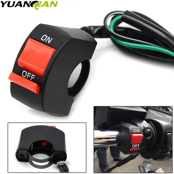 

Universal Handlebar Switch Motorcycle Headlight Switch for 22mm Inner Diameter ON/OFF Button Fog Light Switch Moto Accessory