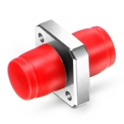 

QIALAN 1pc 5pcs 10pcs 50pcs 100pcs FC/APC to FC/APC Simplex Singlemode Square Solid Type One Piece Metal Fiber Optic Adapter