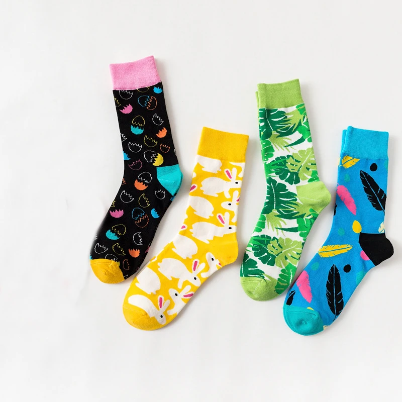 2019-Men-Women-Colorful-Happy-Easter-Bunny-Decorations-for-Home-Socks-Unisex-Easter-Rabbit-Eggs-Socks (3)