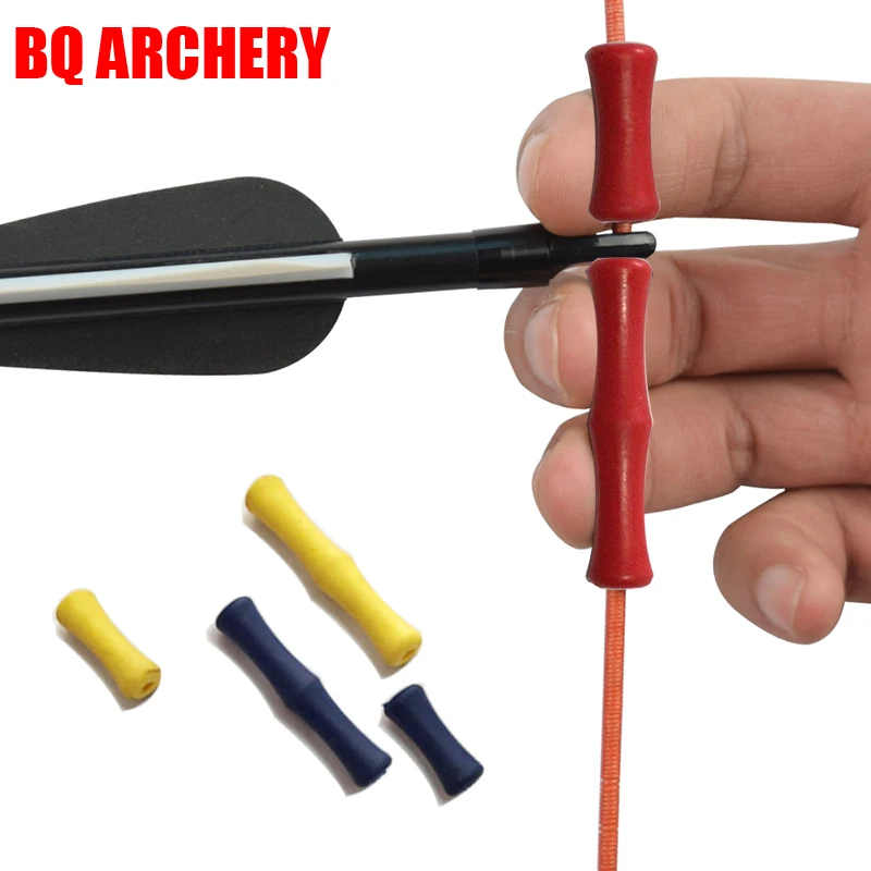 

1pcs Archery Guard Bow String Finger Saver Tab Flecha Silicon Release Recurve Compound Bow Shooting Hunting