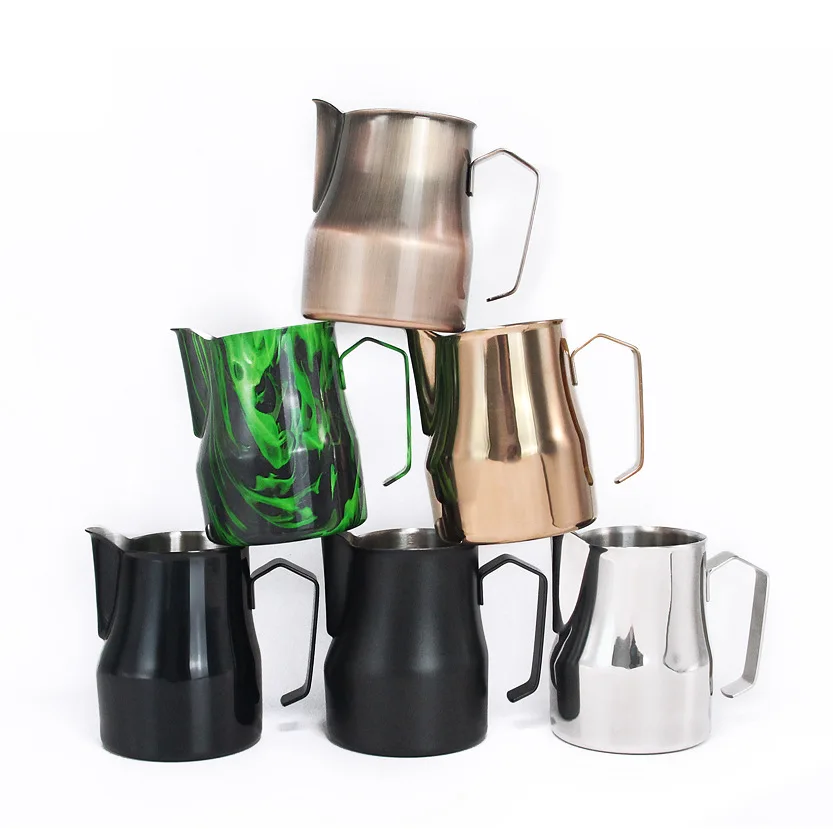 500ml 7Color Stainless Steel Espresso Coffee Pitcher Barista Kitchen Craft Scale Coffee Latte Milk Frothing Jug