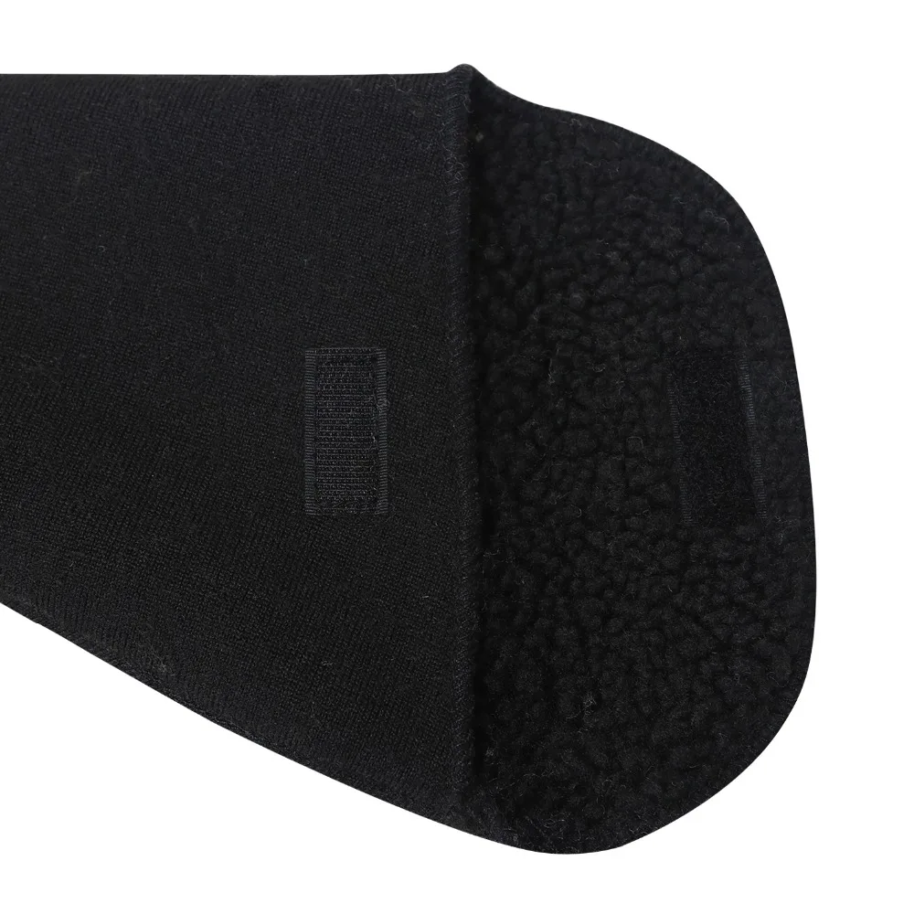 Tourbon Tactical Shooting Silicone Treated Pistol Firearm Case Pouch Gun Storage Socks Holster Gun Protector Black Fabric 26CM