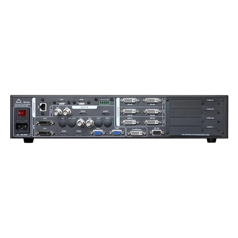 Amoonsky AMS SC359 светодиодный видеопроцессор HDMI DVI VGA AV вход 7 95 миллионов пикселей