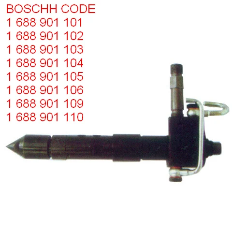 ISO стандартный дизельный инжектор для дизельного топливного насоса испытательный стенд, 1 688 901 015,1 688 901 105,1 688 901 000 инжектор - Цвет: low-inertia orifice