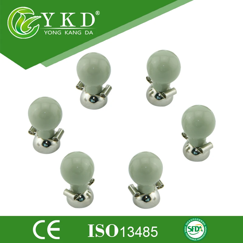 

12pcs/pack General Adult EKG accessories Nickel perfect fit for banana 4.0 Din 3.0 free shipping