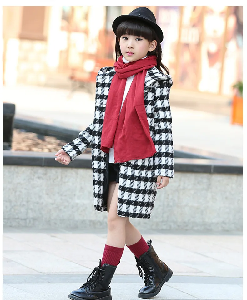 Весенние пальто для маленьких девочек куртки для девочек длинная верхняя одежда с капюшоном английская зимняя одежда детская одежда для