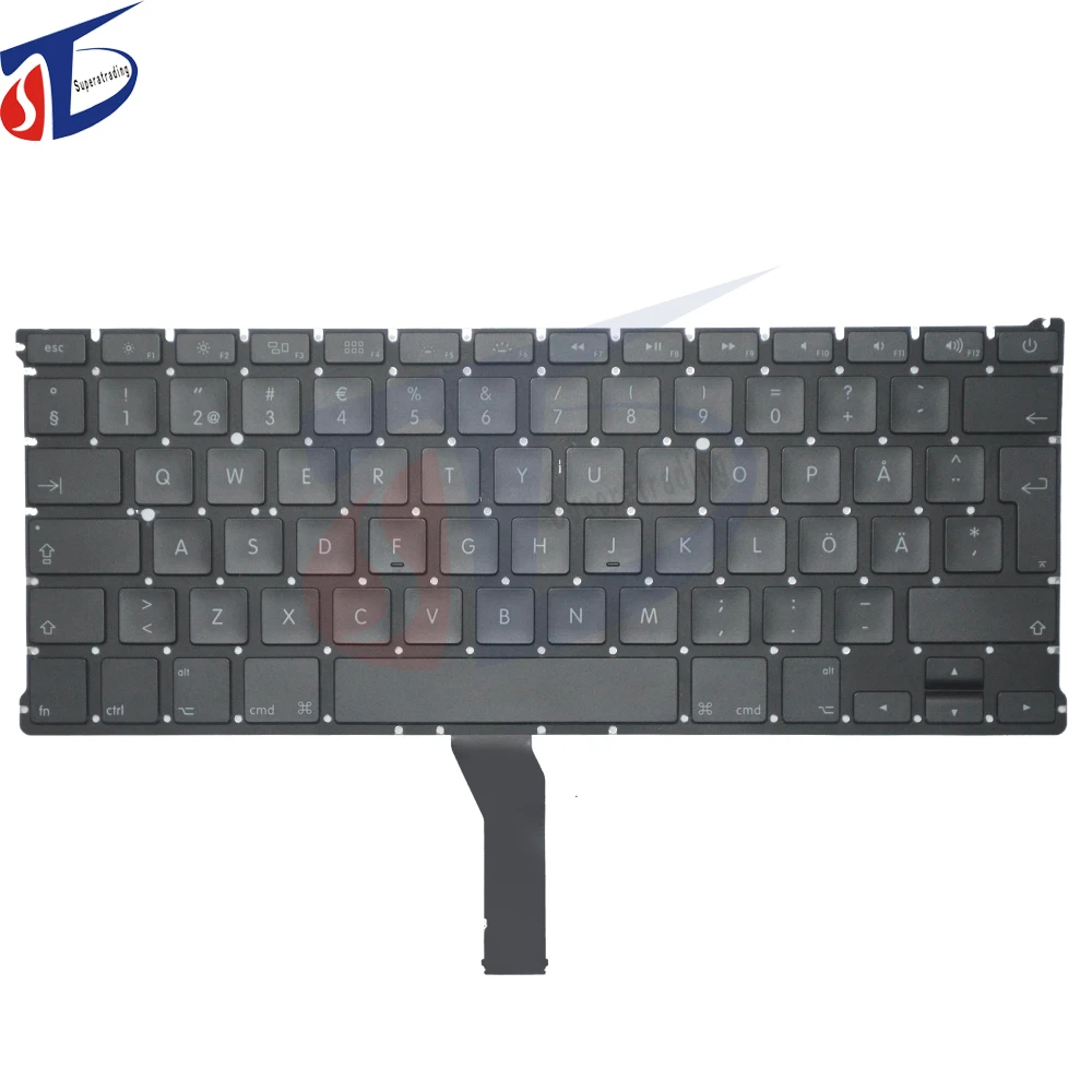 5pcs lot for font b macbook b font air 13 A1369 A1466 keyboard without backlight Swedish