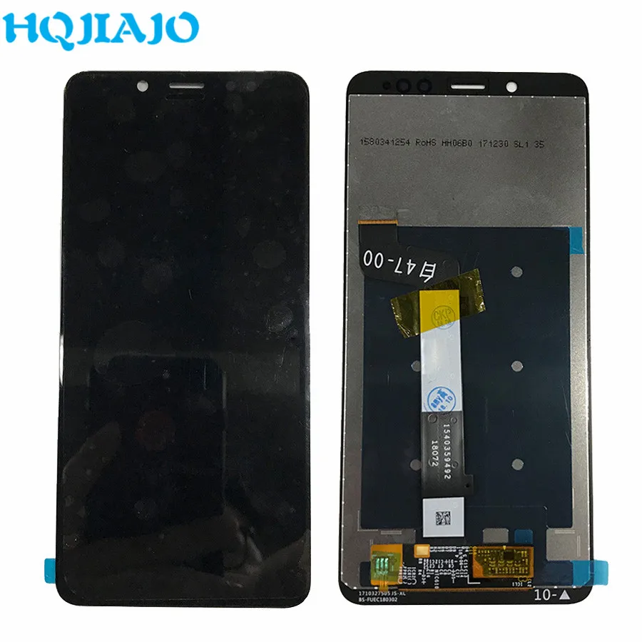 HQJIAJO для Xiaomi Redmi Note 5 Pro ЖК дисплей сенсорный экран дигитайзер 10 точек касания Note5 LCDs
