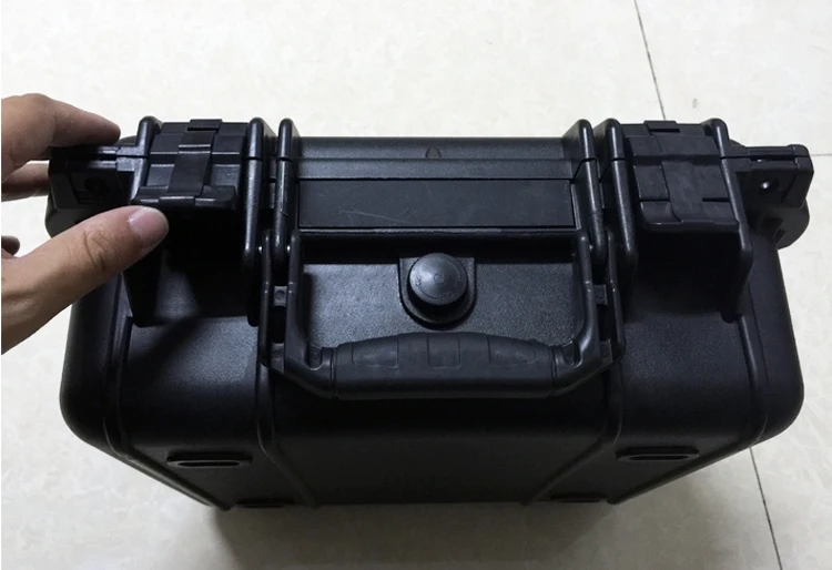 Tool case toolbox suitcase Impact resistant sealed waterproof plastic case equipment box camera case Meter box with pre-cut foam