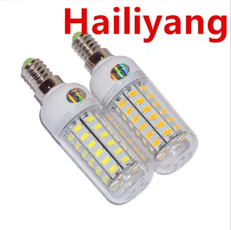 Супер светодиодная лампочка E27 E14 220 в 230 В SMD 5730 светодиодный ная лампа 24 36 48 56 69LED s AC
