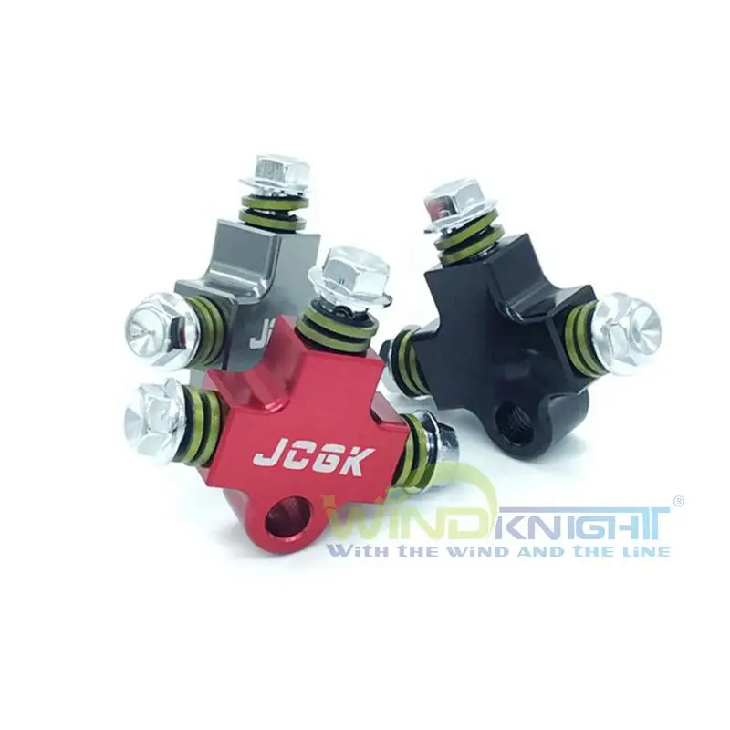 JCGK Universal Hydraulic Brake Hose Pipe Tee Coupling Tee Fitting Tee