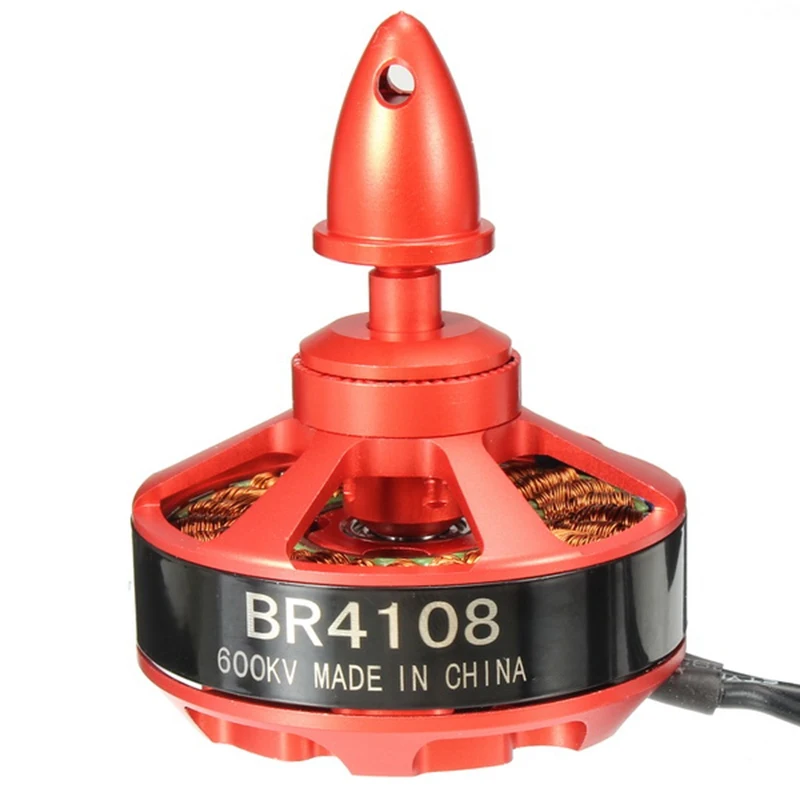 Высокое качество 4 шт. Racerstar Racing Edition 4108 BR4108 600KV 4-6S бесщеточный двигатель для 500 550 600 RC Frame Kit для квадрокоптера