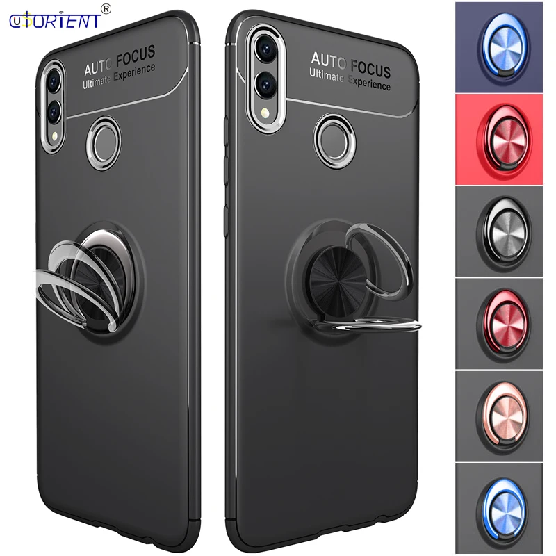 

Huawei Honor 8X Phone Case Huawei Honor X8 8 X Car Magnetic Hybrid Armor Ring Cover for Huawei Honor 8X X8 Thin Slim Funda Coque