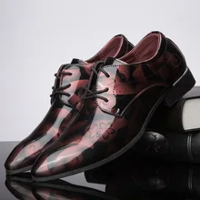 Patent Leather Oxford Shoes For Men Dress Formal Shoes Pointed Toe Business Wedding Shoes zapatos hombre vestir Big Size Oxfords opp 2017 men s leather dress shoes patent leather with buckle casual dress shoes low heel zapatos hombres oxfords for men