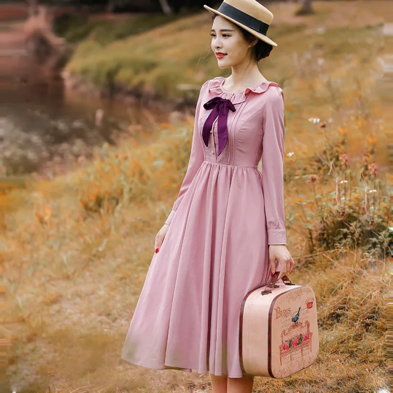 Женское элегантное платье туника с длинным рукавом весна осень 2019|ladies dresses|women