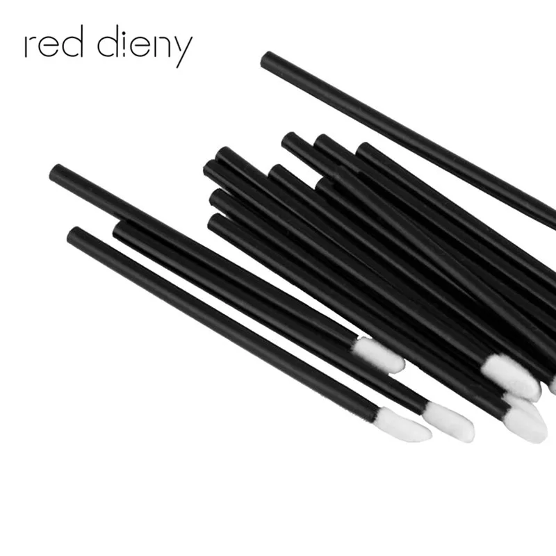 50Pcs/Set Disposable Lip Brushes Soft Make Up Brush For Lipstick Lip