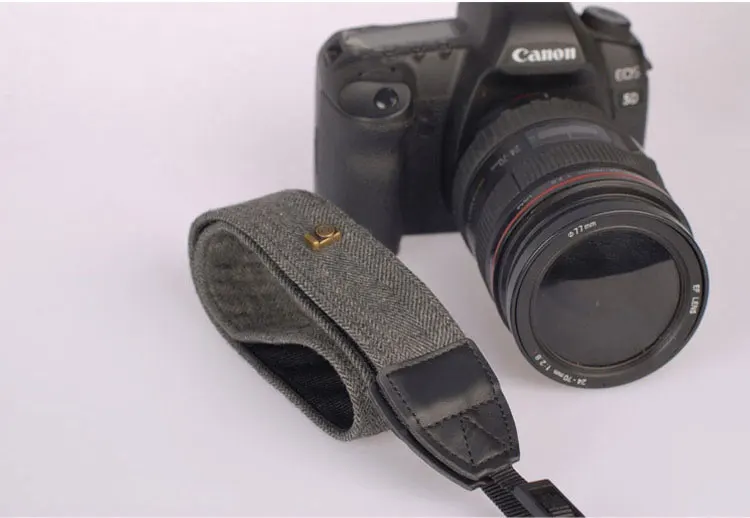 Винтажный ремешок для камеры из натуральной кожи+ хлопковый ремень для шеи леопардовая серия для SLR DSLR Canon Nikon sony Panasonic