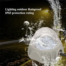 Ландшафтное освещение Настенный светильник полный Цвет точечный источник света, DMX512 парк мостовое освещение 5 Вт DC 24 V Водонепроницаемый выделить открытый свет