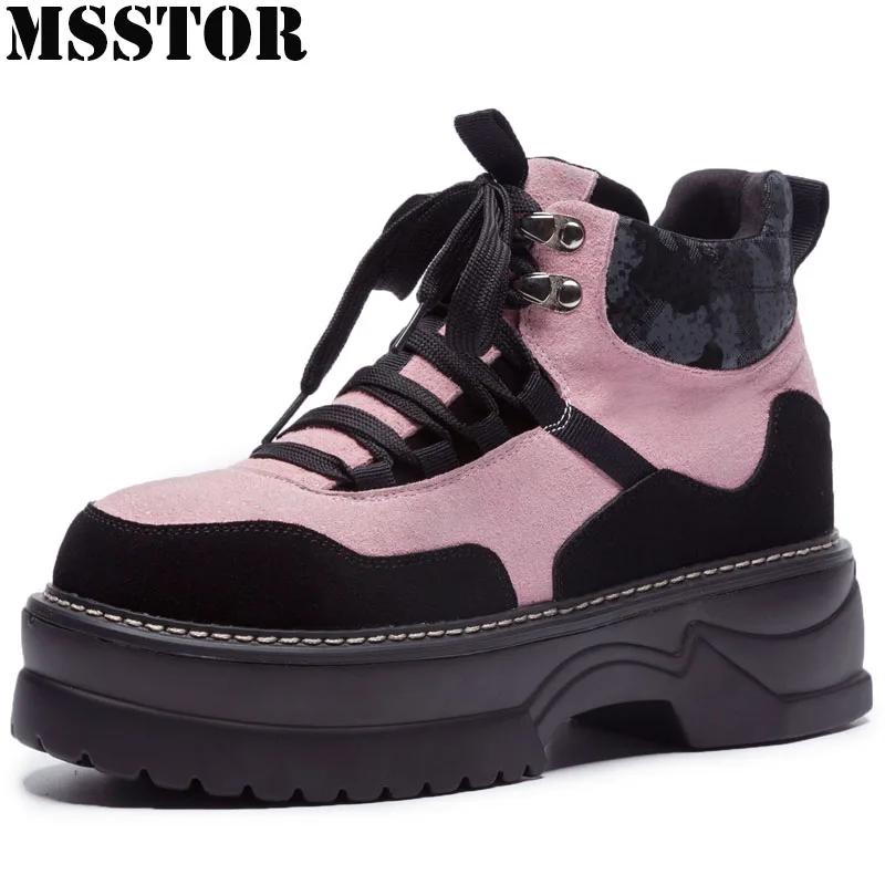 

MSSTOR 2018 New Arrivals Winter Sneakers For Women Casual Fashion Women's Running Shoes Athletic Walking Sport Shoes Woman Brand