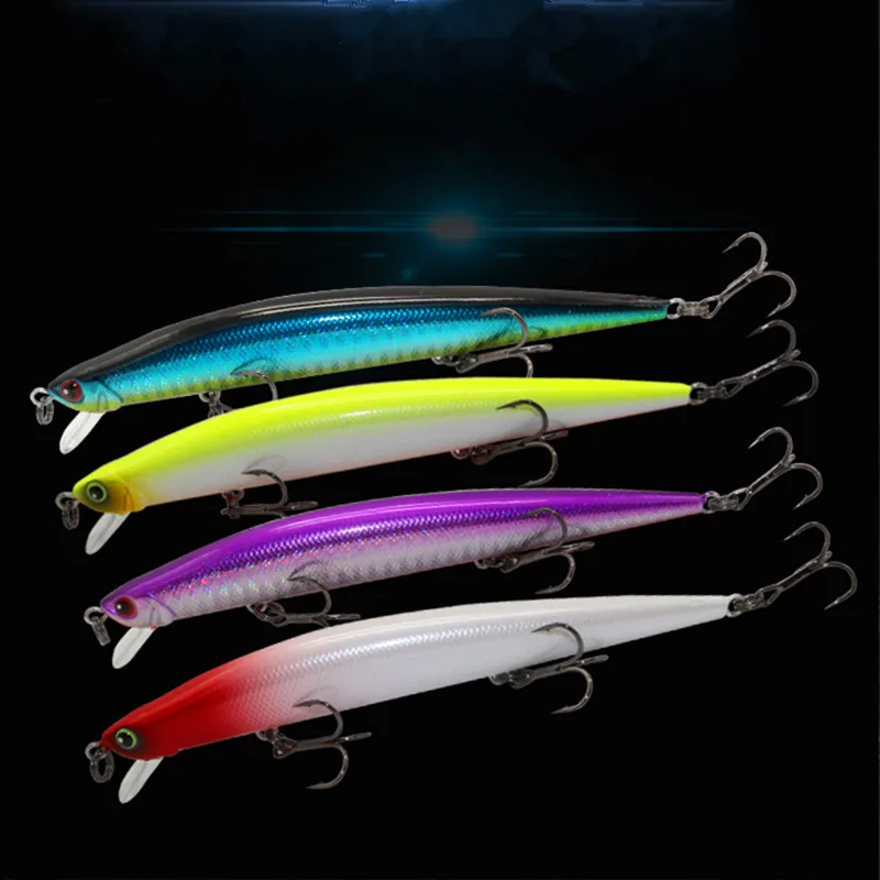  Ufishing Hard Baits Good Swimming Fishing Lures 12.5cm 12g Floating Minnow Lure with Rolling Ball 1