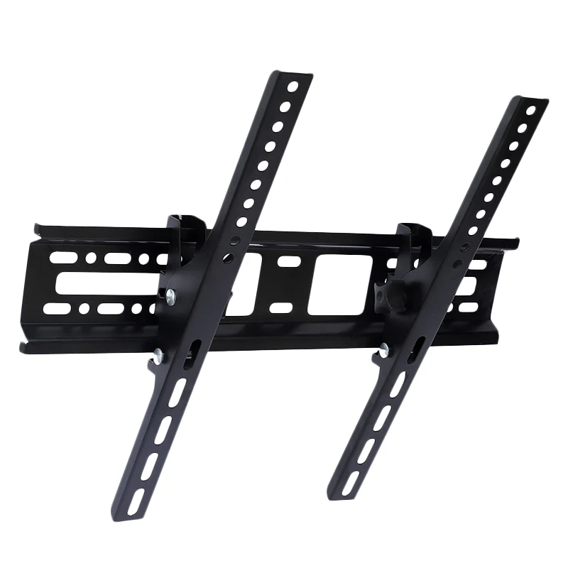 FFYY-Universal Lcd Led Tv Wall Bounted Brackets 30Kg Steel 400X400Mm 15° Tilt Wall Mount For 32 46 42 50 55 inch Monitor - Цвет: Black