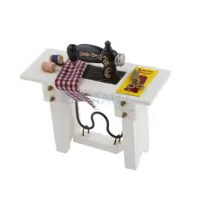 1:12 весы для ножных швейных машин миниатюрный кукольный домик украшения