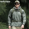 Chaqueta militar con capucha impermeable para hombre, rompevientos de concha suave, chaquetas tácticas urbanas del ejército, abrigo informal de primavera, ReFire Gear, otoño ► Foto 3/6