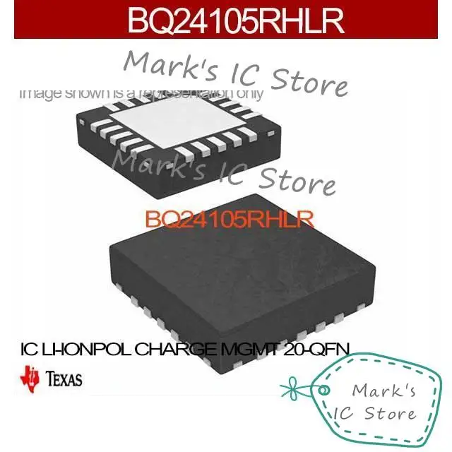 BQ24105RHLR IC LI IONPOL CHARGE MGMT 20 
