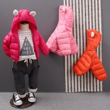 New 2019 Winter Jackets For Girls Coats Cotton Hooded Baby Girl Jacket&Coat Children Clothing Long Sleeve Thick Kids Outerwear New 2019 Winter Jackets For Girls Coats Cotton Hooded Baby Girl Jacket&Coat Children Clothing Long Sleeve Thick Kids Outerwear