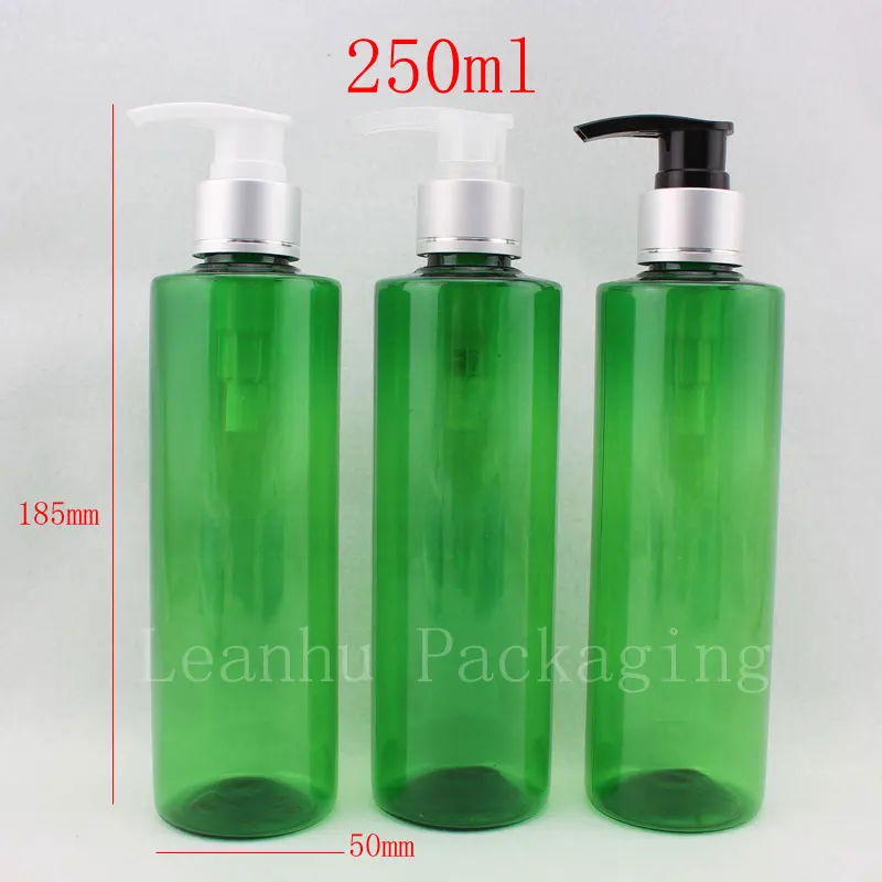 

Silver Collar Lotion Pump Cosmetic Bottle Empty Shampoo Bottles Plastic Container For Lotion Cream, Liquid Soap ,Personal Care