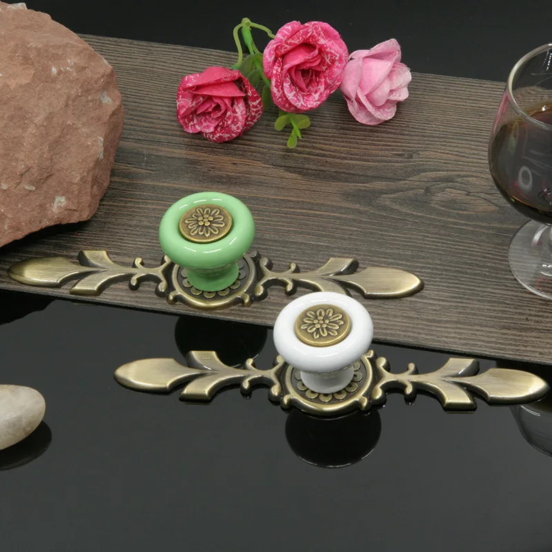 Vintage Birdcage Door Handle Antique Furniture Knobs and Handles for Kitchen Cabinets Vintage Closet Handle Drawer Pull