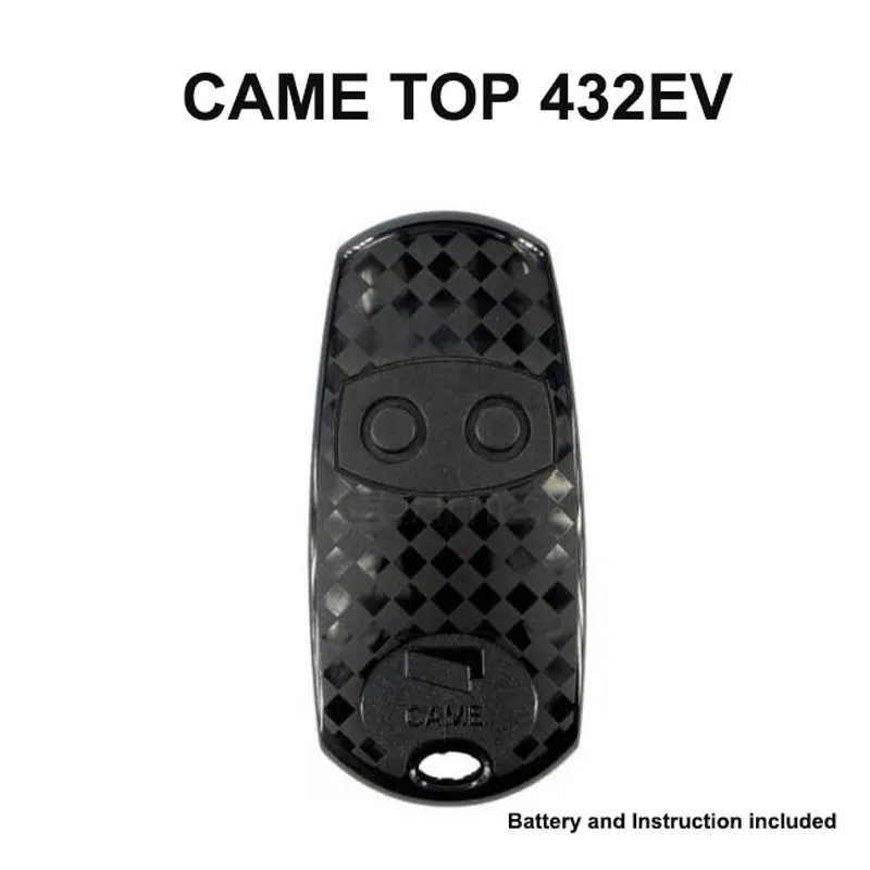 

50pcs Automatic garage opener radio transmitter for CAME TOP 432EV battery CR2016 fixed code