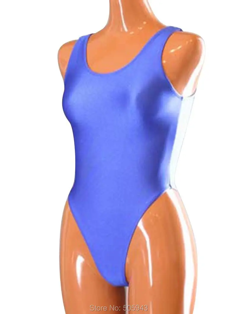 Free Shipping DHL Sexy Adult Lycra Spandex Skin-Tight Bodysuit One-Piece Swimsuit Leotard 5 Colors For Events Halloween Party (3)