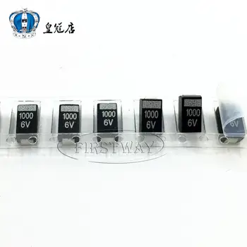 

Patch Tantalum Capacitor 6.3V 1000UF 6V E Type 7343H 2917 108J Black Bile Capacitor